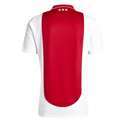 Fotbalové Dres Ajax Domácí 2024-25 Krátký Rukáv Fotbalové Dres Ajax Domácí 2024-25 Krátký Rukáv